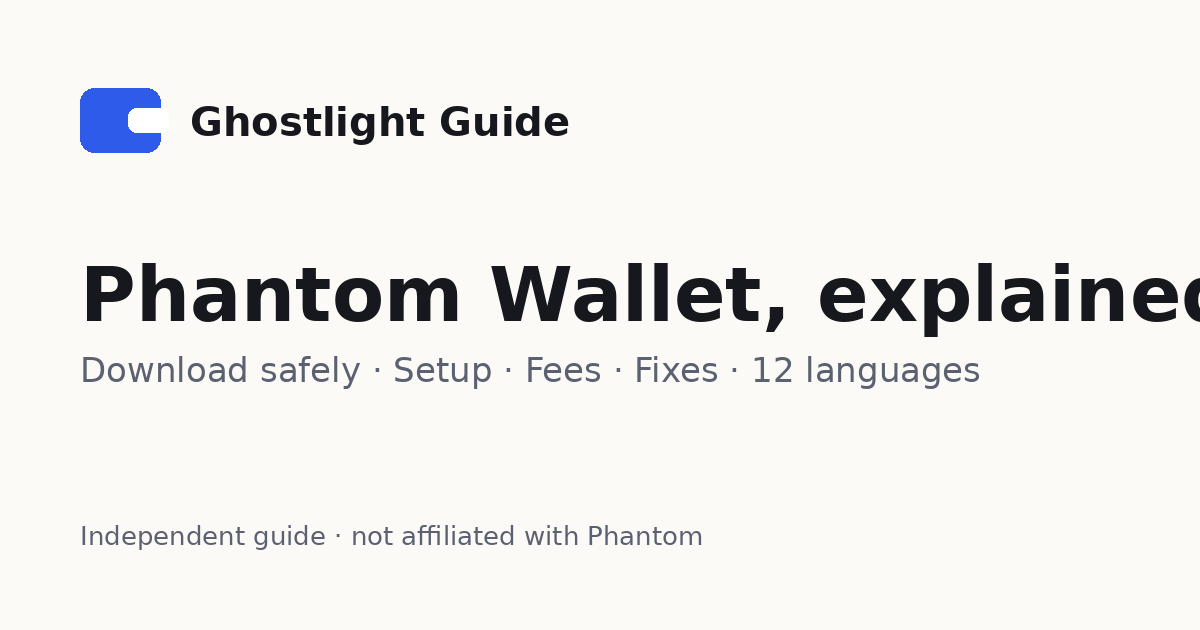 Official Phantom wallet interface on mobile and desktop showing multi-chain support and secure key management across Solana, Ethereum, Bitcoin, and additional networks